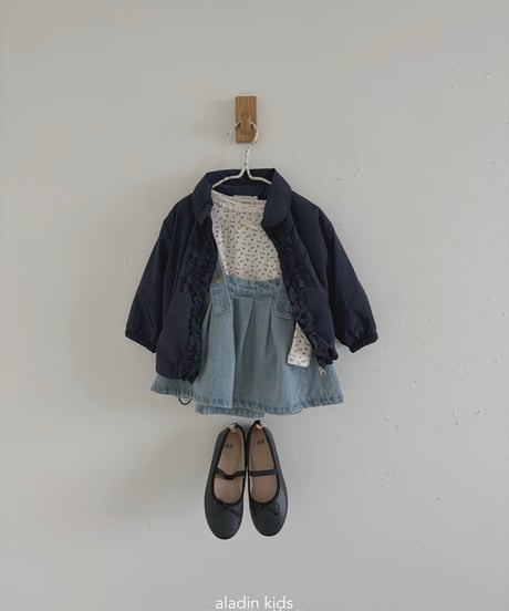 17[予約]aladin pleated suspender skirt