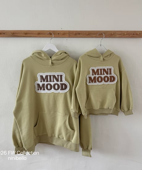 32[予約]ninibello mini mood hoodie(adult)