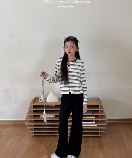 55[予約]matilda&lee autumn daily bootcut