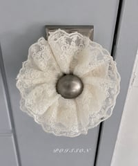 38[予約]poisson bloom lace scrunchie