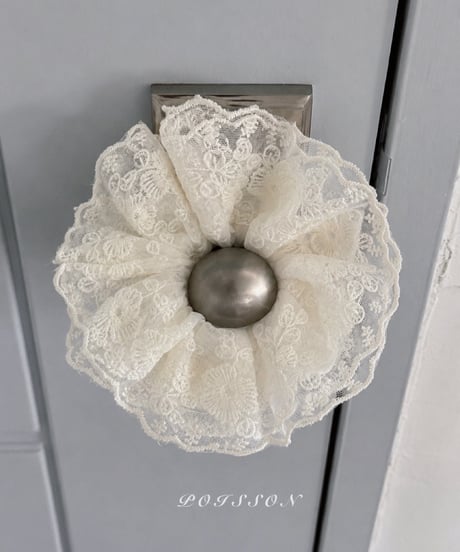 38[予約]poisson bloom lace scrunchie