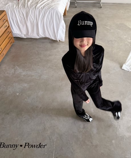 74[予約]bunny powder velour ball cap