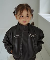 16[予約]momoann leather jacket