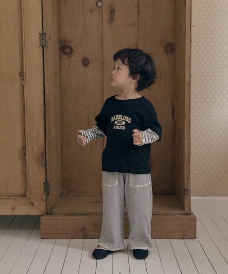 21[予約]送料無料 the beige mello waffle pants