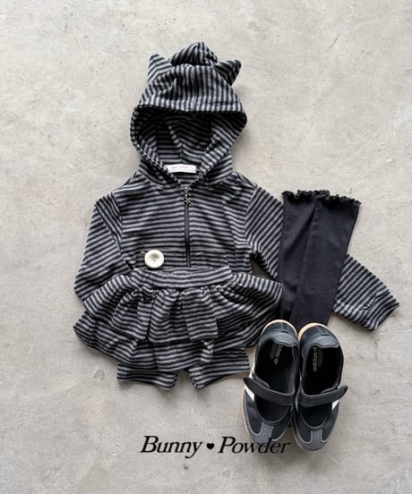 59[予約]bunny powder minami hood zip-up