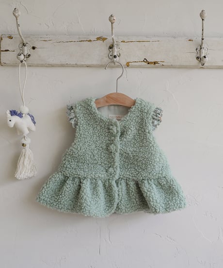 11[予約]FLO soft fur vest