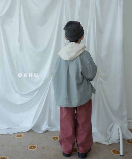 4[予約]oahu part short sleeve hoodie