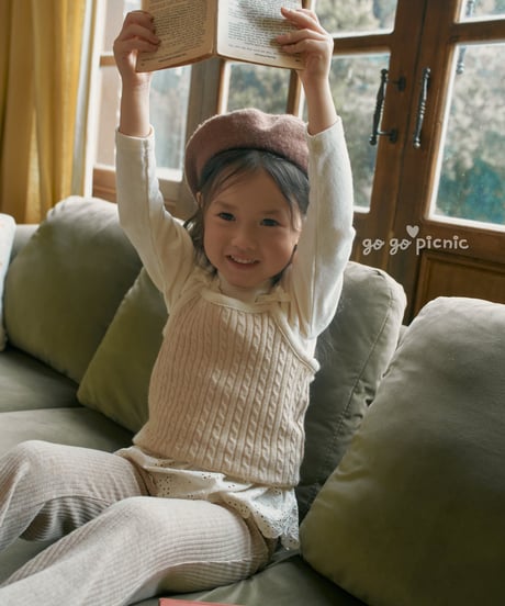 11[予約]go go picnic luna bootcut pants