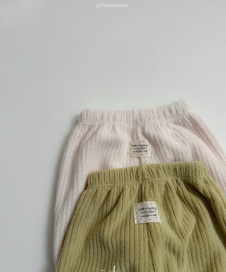 28[予約]atomeme buttering fleece pants