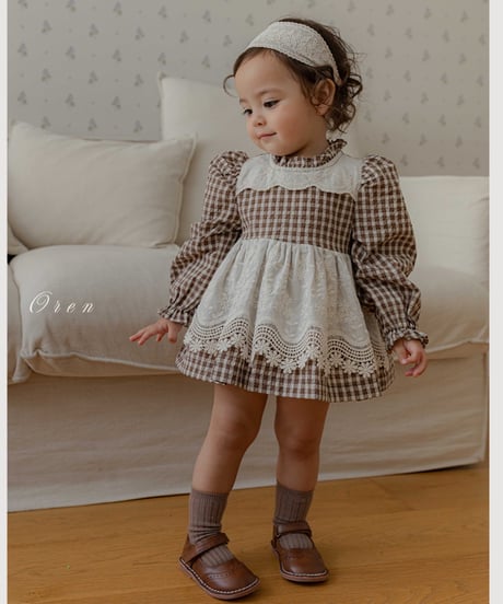40[予約]OREN cocobell apron suit