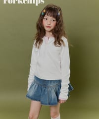 15[予約]FORKCHIPS peach snap t-shirt
