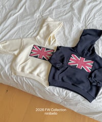 21[予約]ninibello london patch hoodie