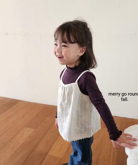 1[予約]merry go round jelly mock turtleneck