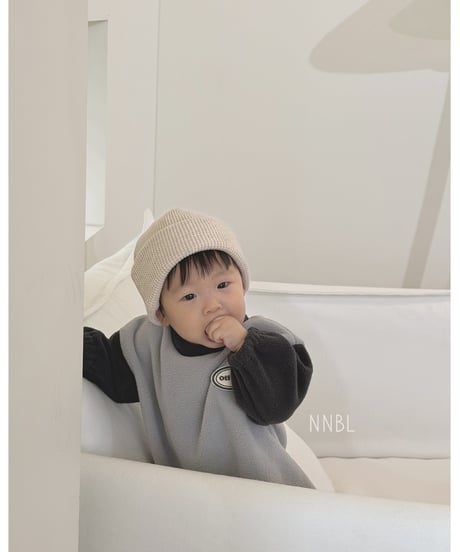 12[予約]nunubiel patch suit(baby)