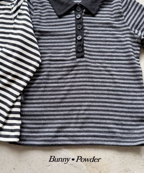 37[予約]bunny powder woni collar tee