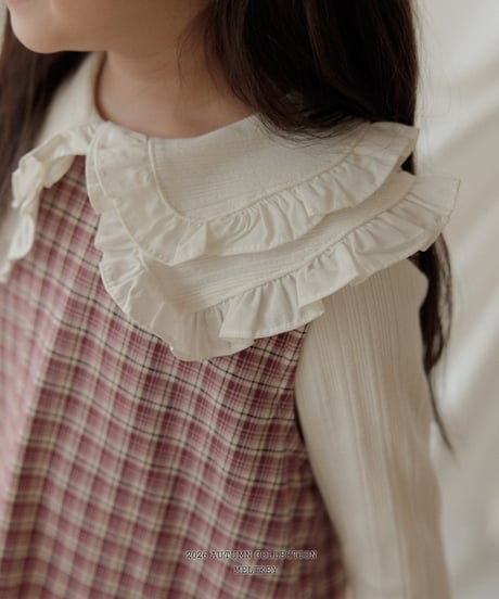 15[予約]melikey double collar t