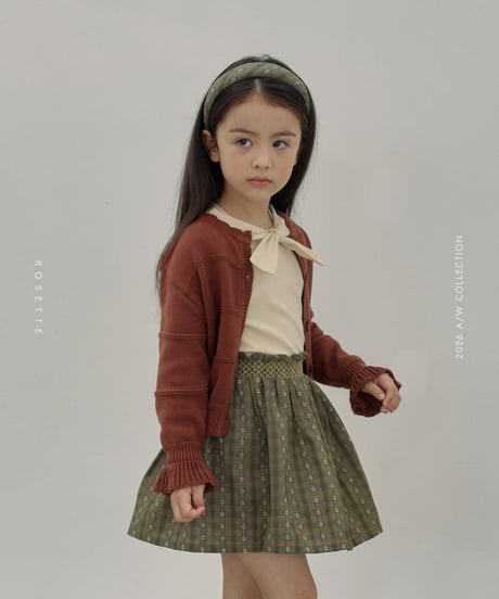 24[予約]ROSETTE maple skirt
