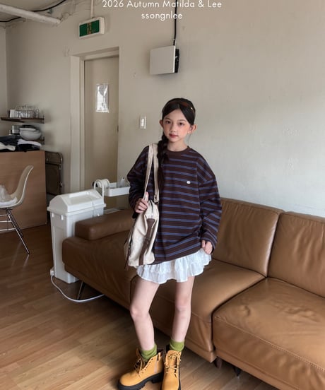 30[予約]matilda&lee jelly border tee