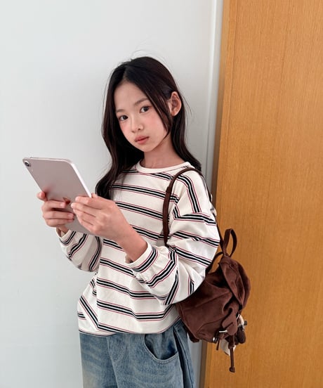 30[予約]COMMA label stripe t