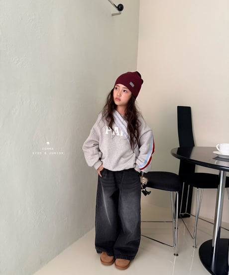 25[予約]COMMA slit sleeve mtm