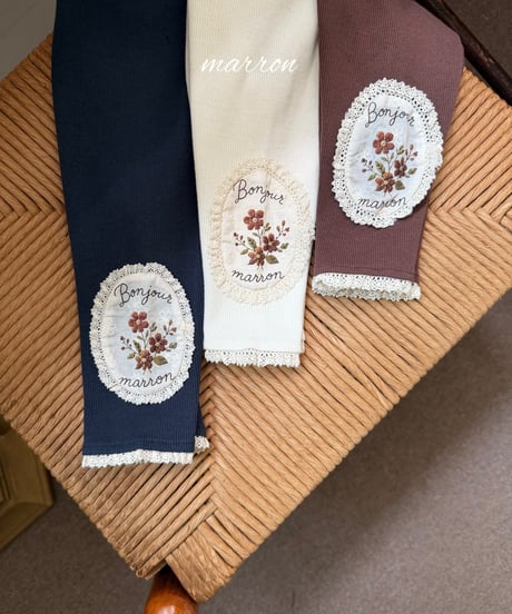 20[予約]marron bonjour leggings(XS-L)
