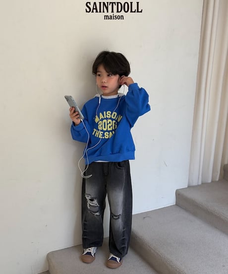 51[予約]saintdoll dart wide denim