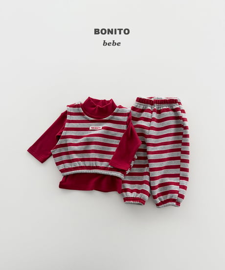 51[予約]bonito linen special 1＋1 turtleneck(6-18m)