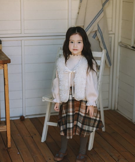 10[予約]mon Atelier lumi fur vest