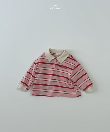 10[予約]LINDO embroidered polo shirt