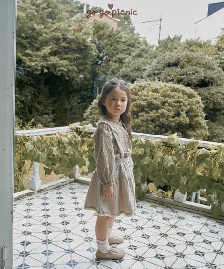 3[予約]go go picnic anny blouse