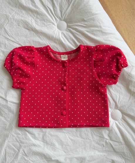 12[予約]ninibello dear dot cardigan