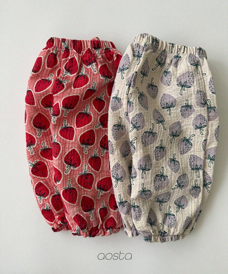 14[予約]Aosta strawberry pants