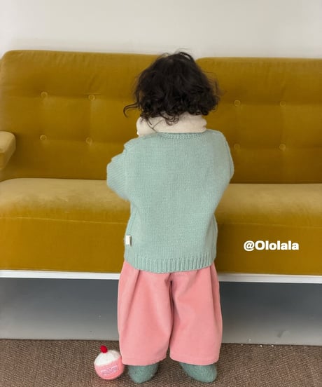 36[予約]ololala pang pang pastel pants