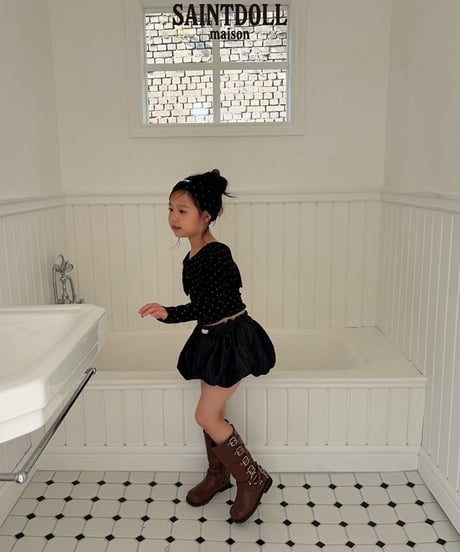 56[予約]saintdoll denim balloon shorts