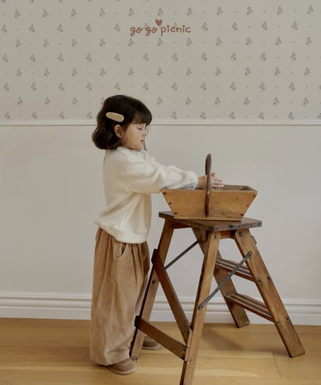 10[予約]go go picnic cocoa pants