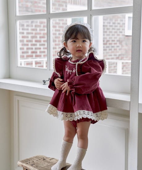 56[予約]marron pearl hair band