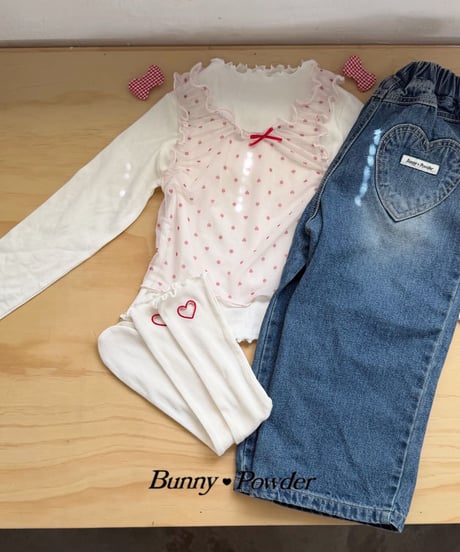 19[予約]bunny powder poto sleeveless