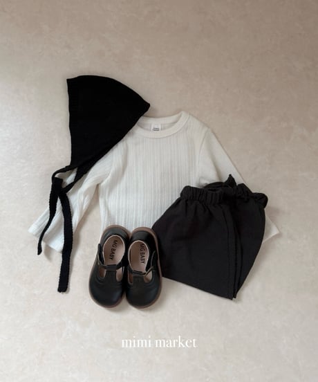 29[予約]mimi market hilton rib tee