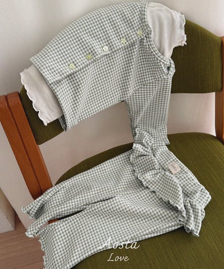 63[予約]Aosta kiki frill pants