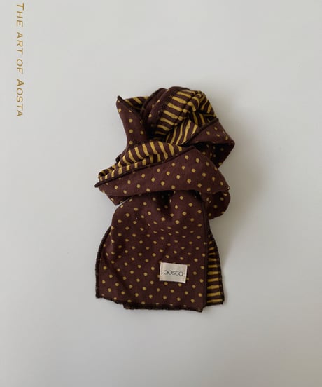 51[予約]Aosta choco chip muffler