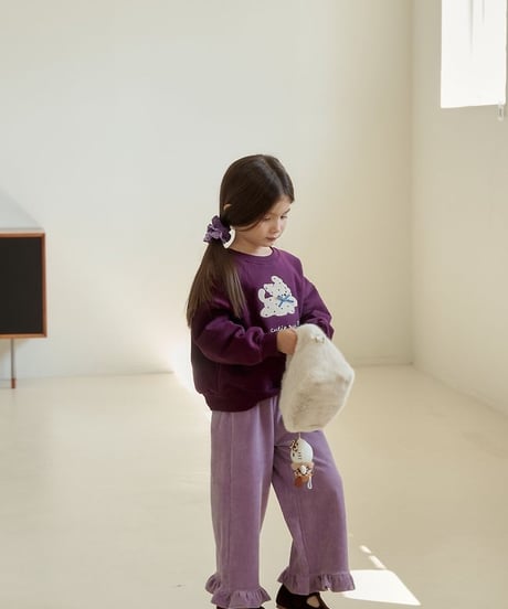4[予約]momoann roa frill pants