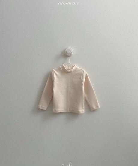 6[予約]atomeme plain turtleneck t-shirt