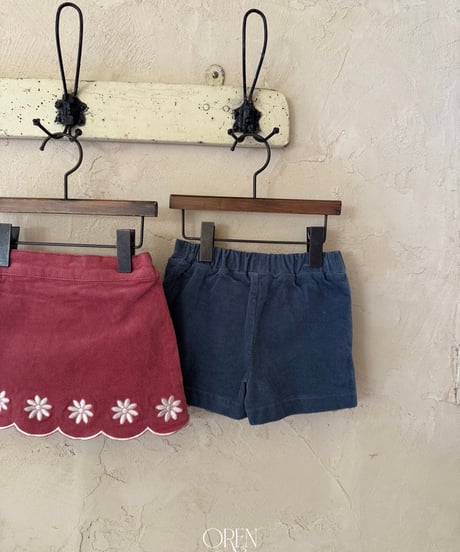 22[予約]OREN bella embroidered skirt pants