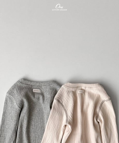 9[予約]onu rib span tee