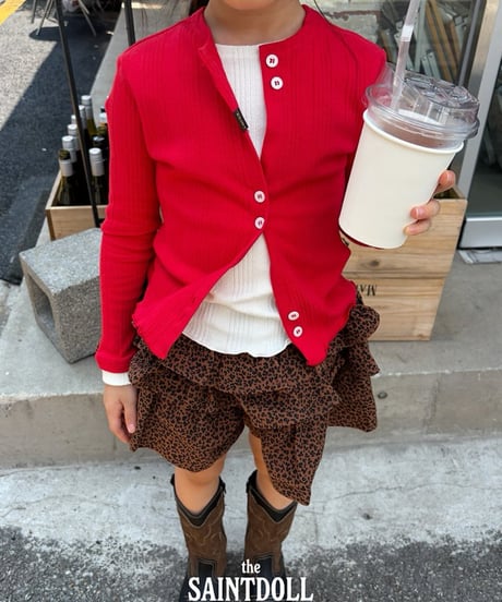 19[予約]saintdoll como button cardigan