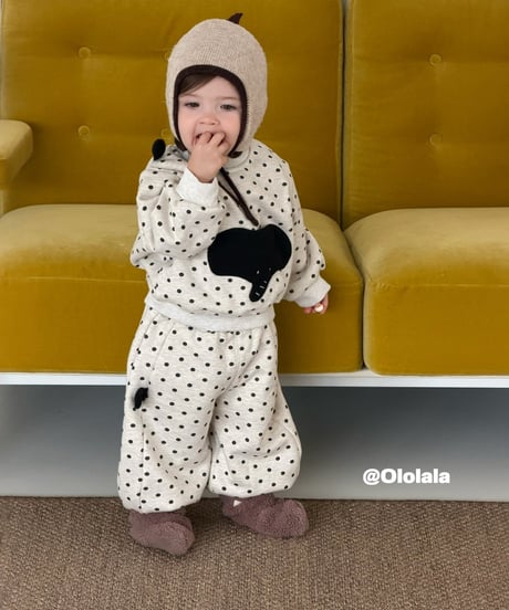 39[予約]ololala doggy fleece set up
