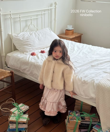47[予約]ninibello bijou long skirt