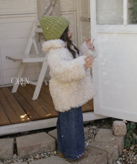 29[予約]OREN maple embroidered denim pants