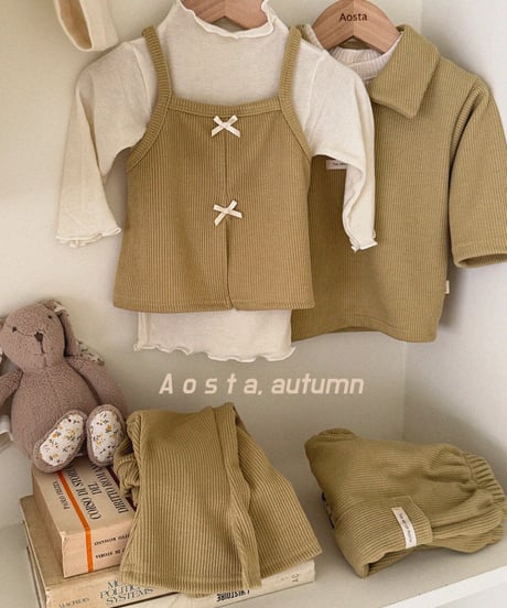 44[予約]Aosta bibi vest