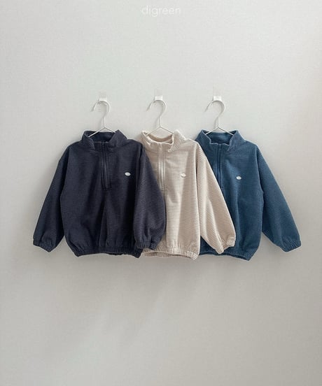 32[予約]digreen denny half zip